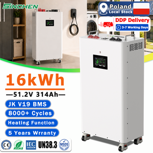 Poland Local Stock JK V19 BMS 48V 51.2V 314Ah 16kWh 8000+ Deep Cycle Lifepo4 <b>Battery</b> Cell for Home <b>Backup</b> Lithium <b>Battery</b> Power - Product Image 1