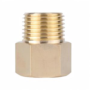 Nissin Brass Npt Threaded Adapter Connector For Water And Air Pipe Male Female Fitting - Product Image 3