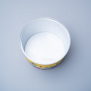 Caja biodegradable desechable de papel de aluminio para llevar, caja de embalaje de alimentos, contenedores con extremo de apertura fácil para sopa, comida china - Product Image 3