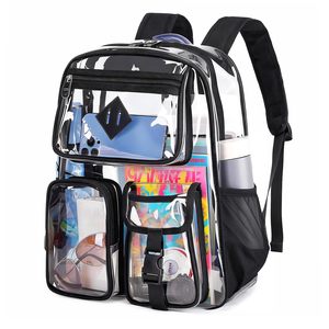 Sac à dos transparent robuste pour l'école et le travail - Product Image 1