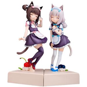 Figura de Acción de Anime de PVC de 20 cm, 2 Estilos, Nekopara <span class=keywords><strong>Chocolat</strong></span>, Vestido de Sirvienta, Figura de Vanilla, Modelo de Juguete Coleccionable, Muñeca de Regalo - Product Image 1