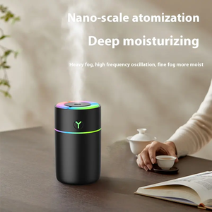 7 Colors LED Light <strong>Mini</strong> Portable Ultrasonic Air Mist <strong>Oil</strong> Humidifier Electric Power Source for Home Car Essential <strong>Oil</strong> <strong>Diffuser</strong> - Product Image 5