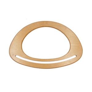 מפעל ישיר הטוב ביותר באיכות מוצק עץ אישה ארנק תיק ידיות - Product Image 2