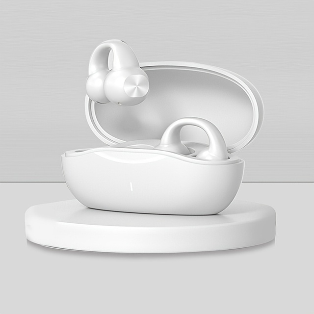 J01 JL Outdoor Sports Wireless TWS Earphones Open-ear Bone Conduction Headset Touch Control LED Battery Mic 5.3 ENC Technology