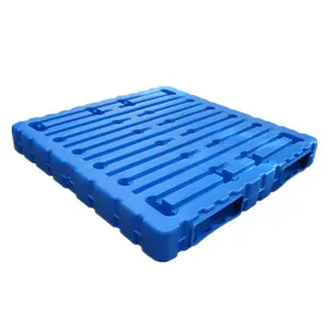 ZNPP006 Heavy Duty Blow Molding Pallet Plastic Double Faced 4-WAY Plastic Pallets With Sides