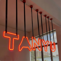 Lettres lumineuses de luxe à 360 degrés, enseignes murales 3D LED, événements de mode, galerie d'art, signalétique de logo en acrylique étanche IP65 pour voiture, usine de signalétique