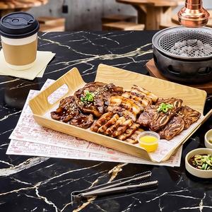 Custom Printed Biodegradable Food <b>Wrapping</b> <b>Paper</b> Eco-Friendly Food Grade Greaseproof Disposable PE Coated <b>Paper</b> Food Packaging - Product Image 5