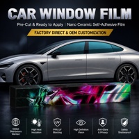 Película de Tinte para Ventanas de Automóvil de Cerámica Nano, Rechazo de Calor, Bloqueo UV, Control Solar