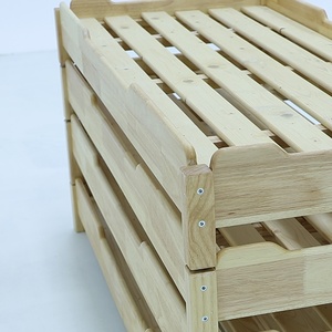 <span class=keywords><strong>Cuna</strong></span> Portátil de Madera Maciza Contemporánea para Niños de 3 a 8 Años, para Uso en el Hogar y la Sala de Estar - Product Image 5
