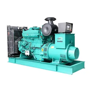 SHX 1250kva 1000kw Industrial Electric Power Standby 1MW Open Frame Diesel Generator For Engineering Construction