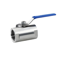 Válvula de Bola Roscada Manual SS304 SS316 Q11F 16P Tipo Brida Presión Normal Uso Industrial Asiento EPDM Dispositivo de Bloqueo Agua OEM