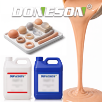 Silicone liquide souple réaliste pour le corps humain, série DSA-42XX A/B, silicone de moulage à durcissement à température ambiante 1:1