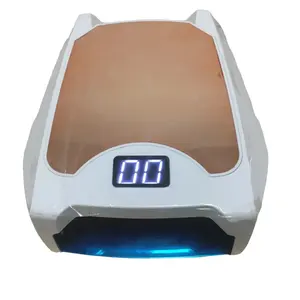 Kit de démarrage d'ongles rechargeable sans fil 140W en gros avec lumière rouge LED lampe à ongles UV Nail Art Gel Polish Machine à séchage rapide