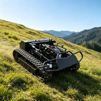 Machine à chenilles télécommandée tout-terrain, système de chenilles multifonctionnel, équipement de construction et agricole