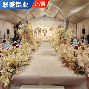 Fabric Draping Wedding <b>Tent</b> Rectangle Traditional <b>Red</b> For - Product Image 3