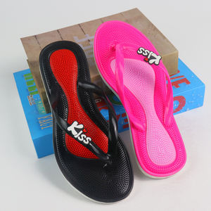 Offre spéciale dormeur <span class=keywords><strong>plage</strong></span> gelée sandales salle de bain pantoufle plat tongs pour dames - Product Image 4