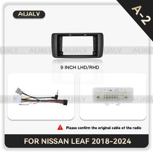 Marco DE REPRODUCTOR DE DVD para coche de nuevo estilo para <span class=keywords><strong>NISSAN</strong></span> <span class=keywords><strong>LEAF</strong></span> 2018-2024 negro mate 9 pulgadas <span class=keywords><strong>Android</strong></span> car fascia marco panel de radio soporte de pantalla - Product Image 5