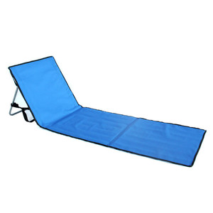 Silla de playa <span class=keywords><strong>plegable</strong></span>, cojín portátil para exteriores, sin arena, con respaldo - Product Image 4