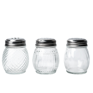 Mignon Verre <span class=keywords><strong>Mini</strong></span> Salière et Poivrière Bouteille 120 <span class=keywords><strong>Ml</strong></span> Cuisine Condiment Emballage Poivrière Bouteille - Product Image 1