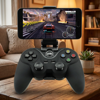 C-STAR Joystick y Controlador de Juegos Inalámbrico BT con Motor de Alta Vibración para PC/Switch/Android/iOS