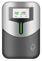 Chargeur EV de type 2 standard européen 11 kW 16 A 3P, câblage ouvert, borne murale, écran LCD, large plage de tension, protection complète EVSE