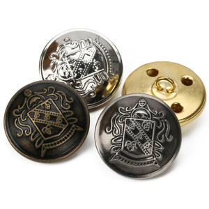 Pulsante personalizzato con gambo in metallo personalizzato con Logo inciso in ottone antiottone con gambo in agitatore - Product Image 2