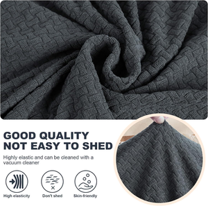 Thiết Kế Mới Cao Căng 100% Polyester Sofa Slipcovers Thêm Lớn Ghế Đệm Bao Gồm Có Thể Giặt 2-Đệm Đi văng Bao Gồm - Product Image 5