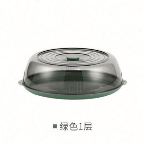 ฝาครอบอาหารพลาสติก PE ใส ปลอดภัยต่อสิ่งแวดล้อม ป้องกันฝุ่นและแมลง สำหรับเก็บอาหารในตู้เย็น จาน ผลไม้ ผัก และการเตรียมอาหาร - Product Image 4