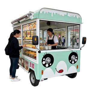 Tricycle Food Truck Remorque de Cuisine en Acier Inoxydable Capacité Personnalisable Garantie 1 An - USA à <span class=keywords><strong>Vendre</strong></span> - Product Image 3