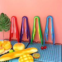 Ensemble de 3 pinces de cuisine en plastique PP, idéales pour le barbecue, la préparation culinaire, le service des bonbons et du sucre – Vente chaude