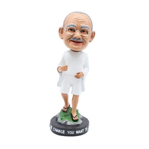 Figurines de tête de bobble en résine, OEM accepté, produits de tête de bobble en résine artisanat en résine - Product Image 1