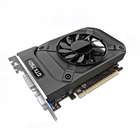 Nouvelle carte graphique GeForce GTX 750 Ti 2 Go GDDR5 128 bits 1020 MHz 28 nm PCIe 3.0 X16 60 W avec refroidissement par ventilateur pour station de travail et jeux