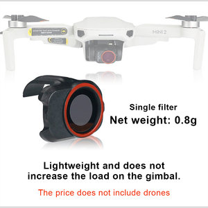 Dimmer Filter polarisasi CPL pencahayaan dapat diatur untuk drone Mavic Mini 1 <span class=keywords><strong>2</strong></span> SE 4K aksesori untuk meningkatkan kualitas pencitraan - Product Image 2