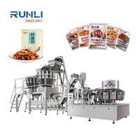 Machine d'emballage alimentaire automatique multifonctionnelle à prix d'usine, machine d'emballage alimentaire entièrement automatique pour aliments pré-cuits