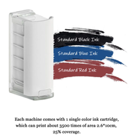 Impresora de Inyección de Tinta Portátil Mini PrintPods XP600, Cabezal de Impresión de 300 DPI, Impresora de Etiquetas/Facturas/Tubos de Material Flexible
