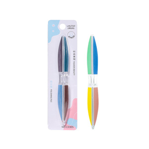 LMLTOP Lime à ongles 6 faces grain 180 réutilisable outil de manucure professionnel C0305 - Product Image 1