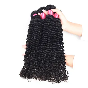 Wholesale Raw Cuticle Aligned Indian Virgin Hair Vendors 10A Unprocessed Deep Wave Human Hair Bundles Hair Extension