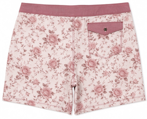<b>Men's</b> <b>Floral</b> Print Board <b>Shorts</b> Casual Drawstring <b>Swim</b> Trunks with Side Stripes - Product Image 2