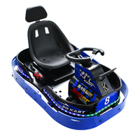 Go Karts Comerciales Pengxing con Motor Eléctrico sin Escobillas de 500W, Crazy Carts para Interiores con Velocidad Ajustable para Todas las Edades