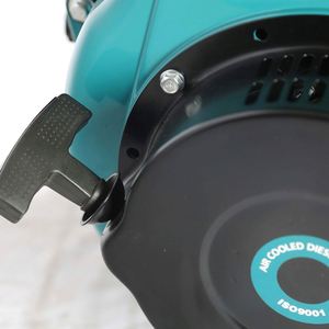 Moteur diesel monocylindre refroidi par air de 14 HP 9,5 kW à démarrage électrique avec roulement 195f - Product Image 5