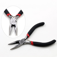 Jeu de Mini-Pinces à Bec Aiguille pour la Création de Bijoux de 5 Pouces, Outils et Équipement de Conception DIY