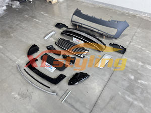 XLstyling partie de carrosserie de conversion de lifting de voiture de haute qualité pour pare-chocs avant Range Rover Vogue 2023 SV argent - Product Image 3