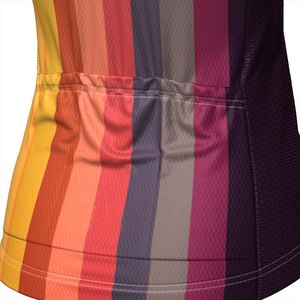 Maillot de cyclisme pour femmes, hiver et automne, manches courtes, séchage rapide, respirant, anti-UV, grande taille, t-shirts extensibles actifs - Product Image 5