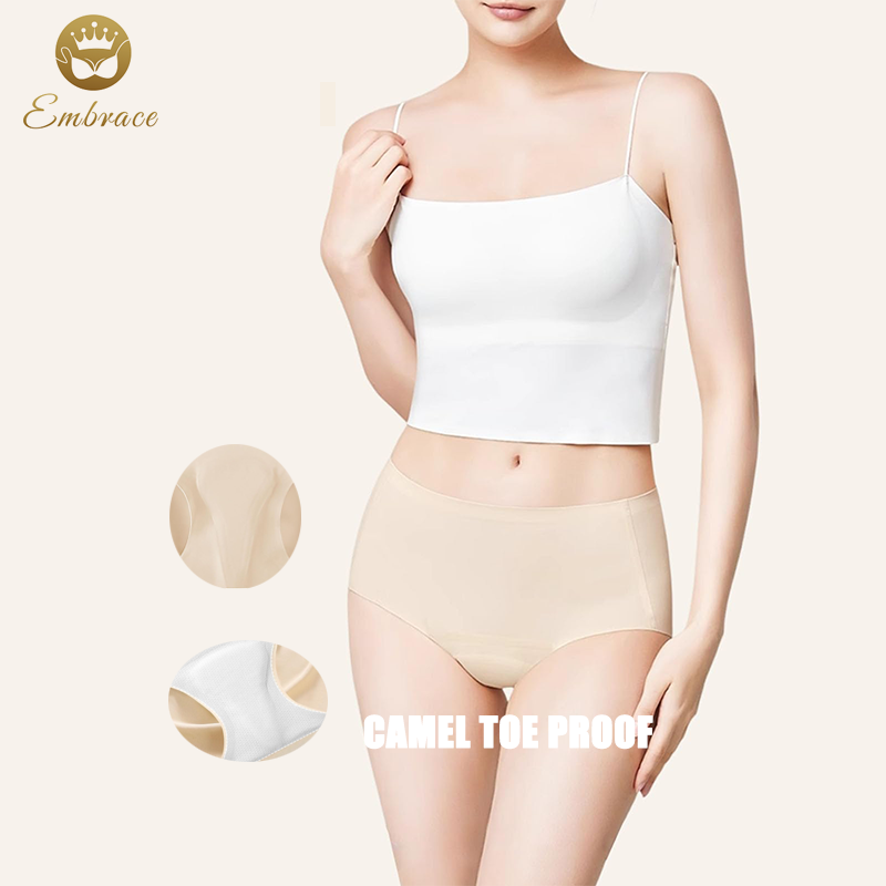 Women Underwear Front Wedgies Narrow Gussets Front Seams Seamless Panties Custom Anti Camel Toe Thong