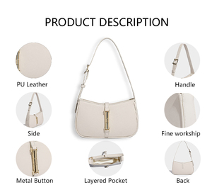 3165 SHINEERA Designer Luxury Purses Handbag PU Leather Hobo <strong>Bag</strong> <strong>Over</strong> Women 2024 Summer <strong>Shoulder</strong> <strong>Bags</strong> Girls Ladies <strong>Bag</strong> for Women - Product Image 2