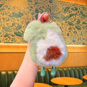 Jouet en peluche doux de fruits d'avocat en peluche pour enfants adolescent fourrure Kawaii porte-clés en forme d'avocat pour femmes clés de voiture et breloques de <span class=keywords><strong>sac</strong></span> - Product Image 6