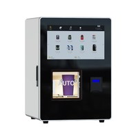 Mesin Penjual Protein Bubuk Otomatis GS801 dengan Pemanas & Pendingin Terintegrasi, Warna Hitam, Asal Cina, Mendukung ODM/OEM