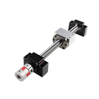 Offre Spéciale actionneurs de guidage de mouvement linéaire vis à billes 1000mm SFU1605 SFU2005 SFU3205 guide de Rail linéaire manuel vis à billes CNC