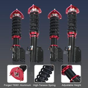 Jdmspeed Mới Màu Đỏ Đầy Đủ Cuộn Dây Thanh Chống Phía Trước Thiết Lập Thay Thế Hệ Thống Treo Kit Cho Impreza Wrx 2002 2007 Cao Giảm Xóc - Product Image 6