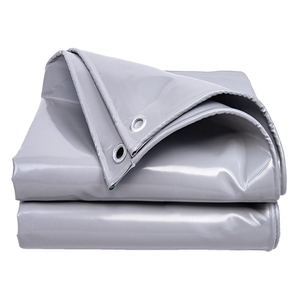 Bâche enduite <span class=keywords><strong>de</strong></span> PVC grise imperméable résistante <span class=keywords><strong>de</strong></span> la bâche 400gsm 600gsm <span class=keywords><strong>pour</strong></span> la couverture imperméable extérieure <span class=keywords><strong>de</strong></span> toile <span class=keywords><strong>de</strong></span> tente <span class=keywords><strong>de</strong></span> rideau latéral <span class=keywords><strong>de</strong></span> camion - Product Image 1